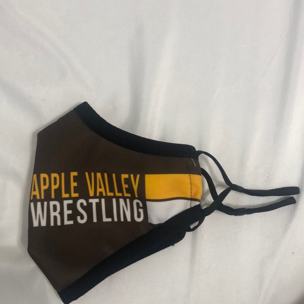 Apple Valley Wrestling Face Mask